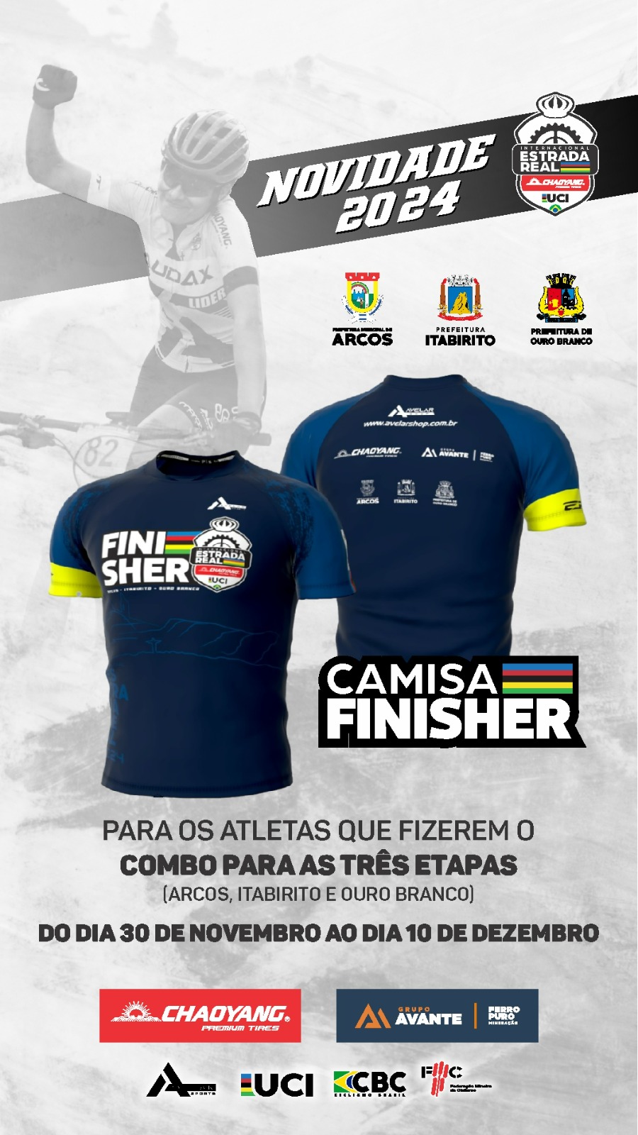 Camisa FINISHER Estrada Real