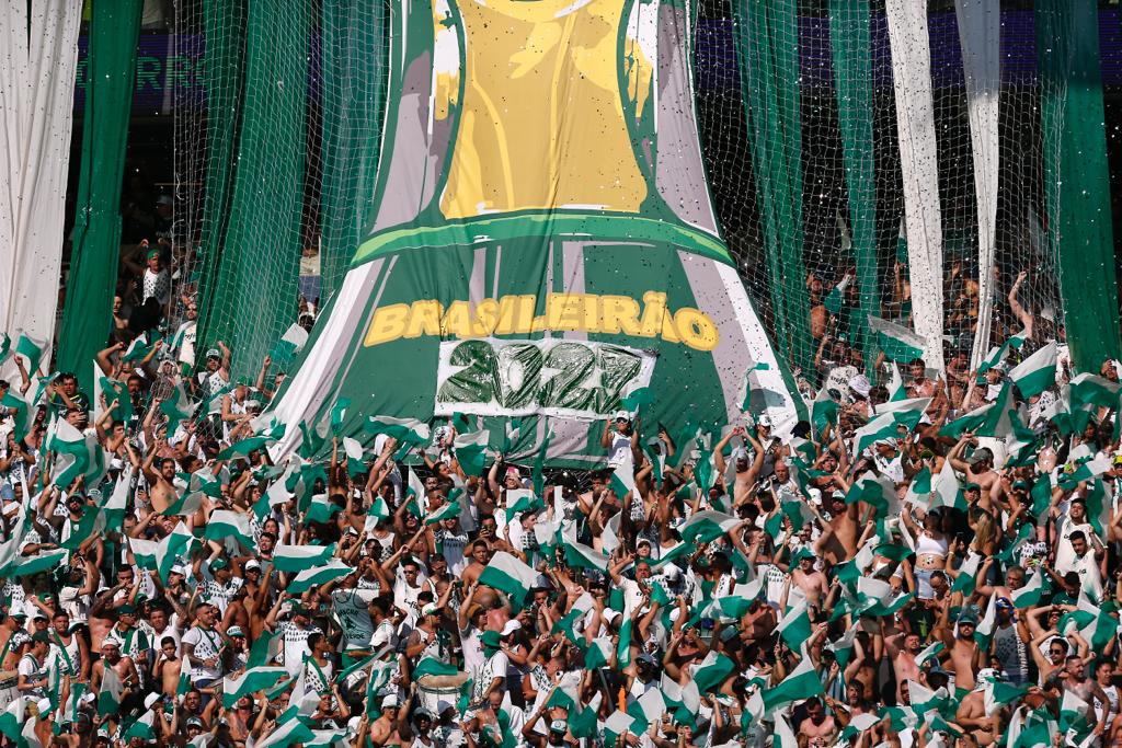 Virtual campeão: Veja como o Palmeiras ainda pode perder o título do Brasileirão na última rodada. (Foto: Ricardo Moreira/Getty Images)