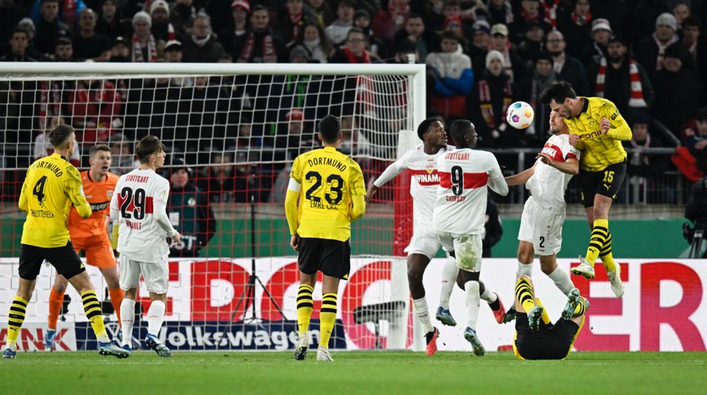 Borussia foi derrotado por 2 a 0 (Foto: Photo by THOMAS KIENZLE/AFP via Getty Images)