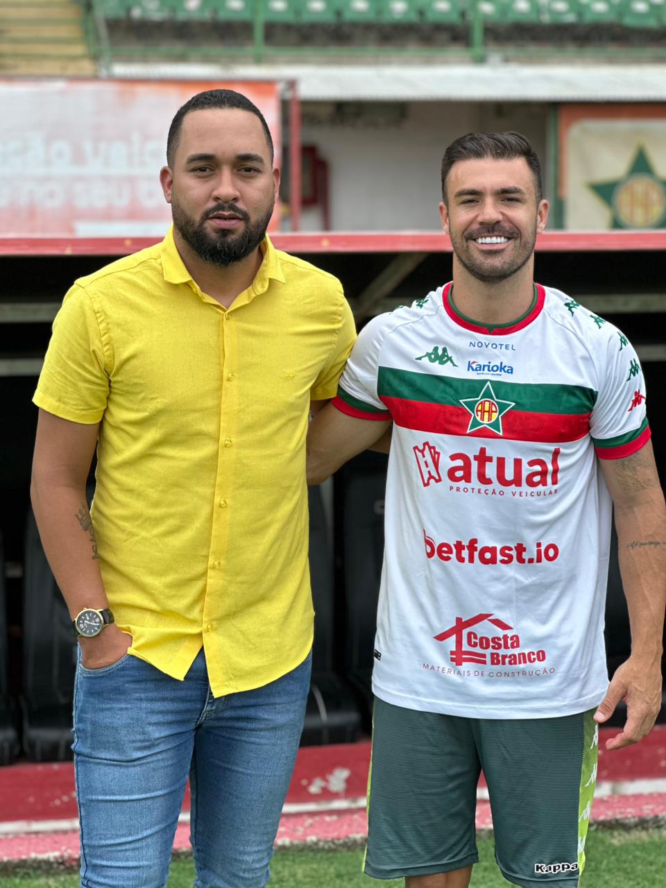 Nenê Bonilha é o novo jogador da Portuguesa (Foto: Divulgação / Nenê Bonilha)