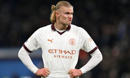 Haaland vira problema no City (Foto: Michael Regan/Getty Images)