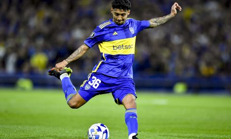Cristian Medina pelo Boca Juniors (Foto: Marcelo Endelli/Getty Images)