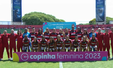Flamengo é campeão da primeira edição da Copinha Feminina Foto: Reprodução Cazé TV