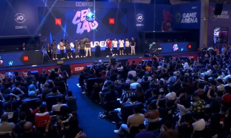 paiN 2015 e INTZ Exodia em partida de exibição no CBOLÃO 2023 (Foto: Reprodução/YouTube)