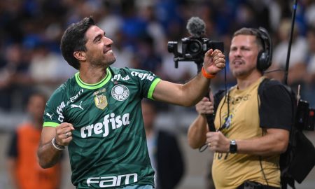 Palmeiras indica permanência de Abel Ferreira em 2024 (Photo by João Guilherme Arenazio/Getty Images)