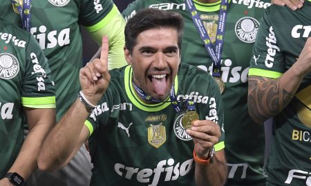 Abel fala sobre seu futuro no Palmeiras e dá esperanças ao torcedor (Photo by DOUGLAS MAGNO/AFP via Getty Images)