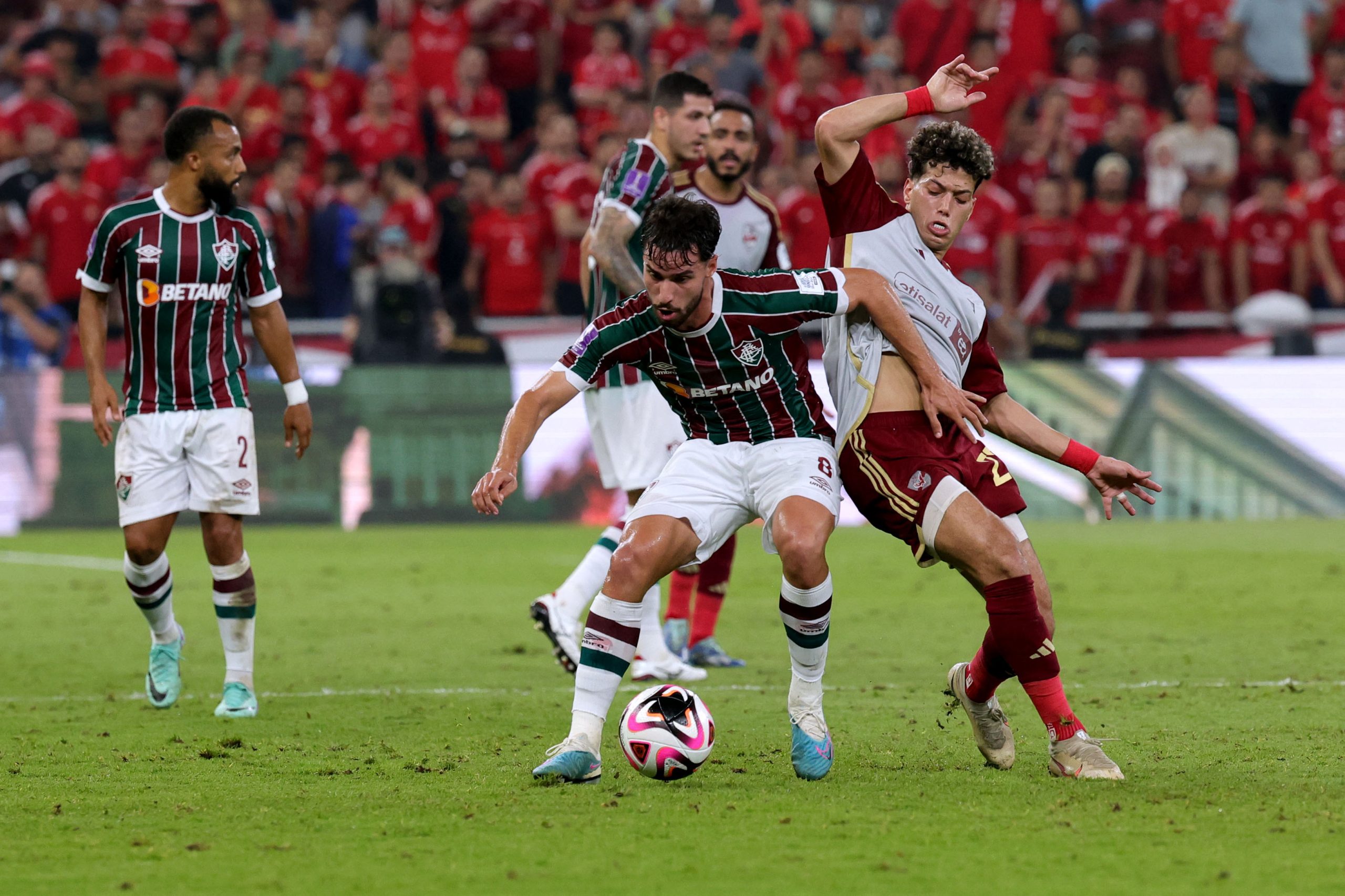 Fluminense x Al Ahly (Foto: GIUSEPPE CACACE/AFP via Getty Images)