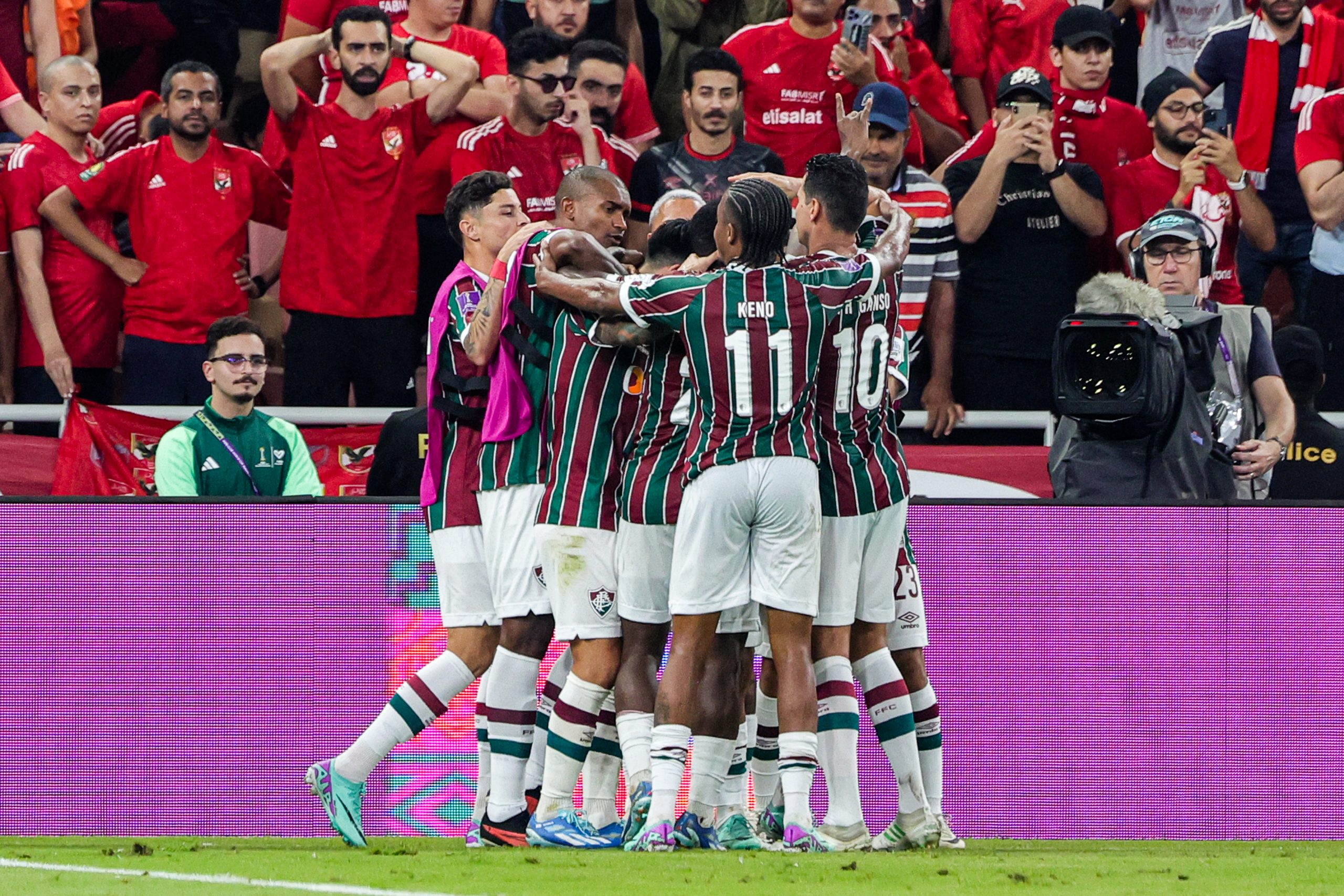 Fluminense encara o Manchester City na final do Mundial (Foto: GIUSEPPE CACACE/AFP via Getty Images)