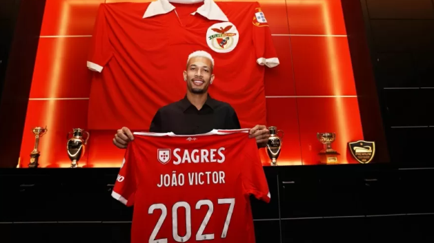 João Victor, do Benfica (Foto: Divulgação/Benfica)
