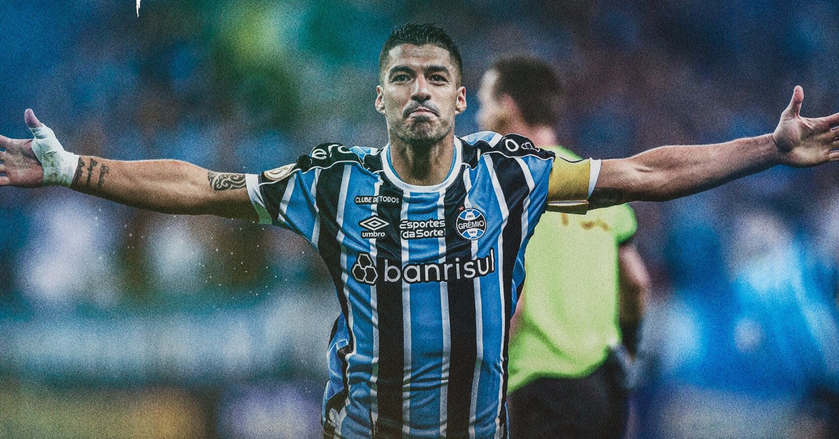 Suárez marca em despedida da Arena - Foto: Divulgação/Grêmio