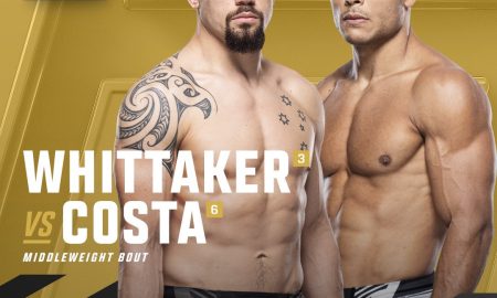 UFC 298 terá encontro entre Borrachinha e Whittaker (Foto: Divulgação/Twitter Oficial UFC)