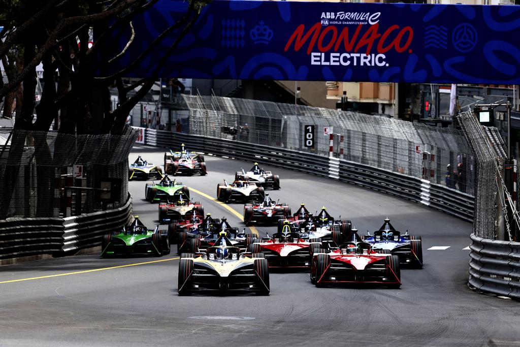 Largada do E-Prix de Monaco