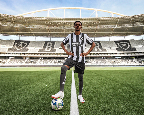 Jeffinho retorna ao Botafogo. Foto: Divulgação/Botafogo