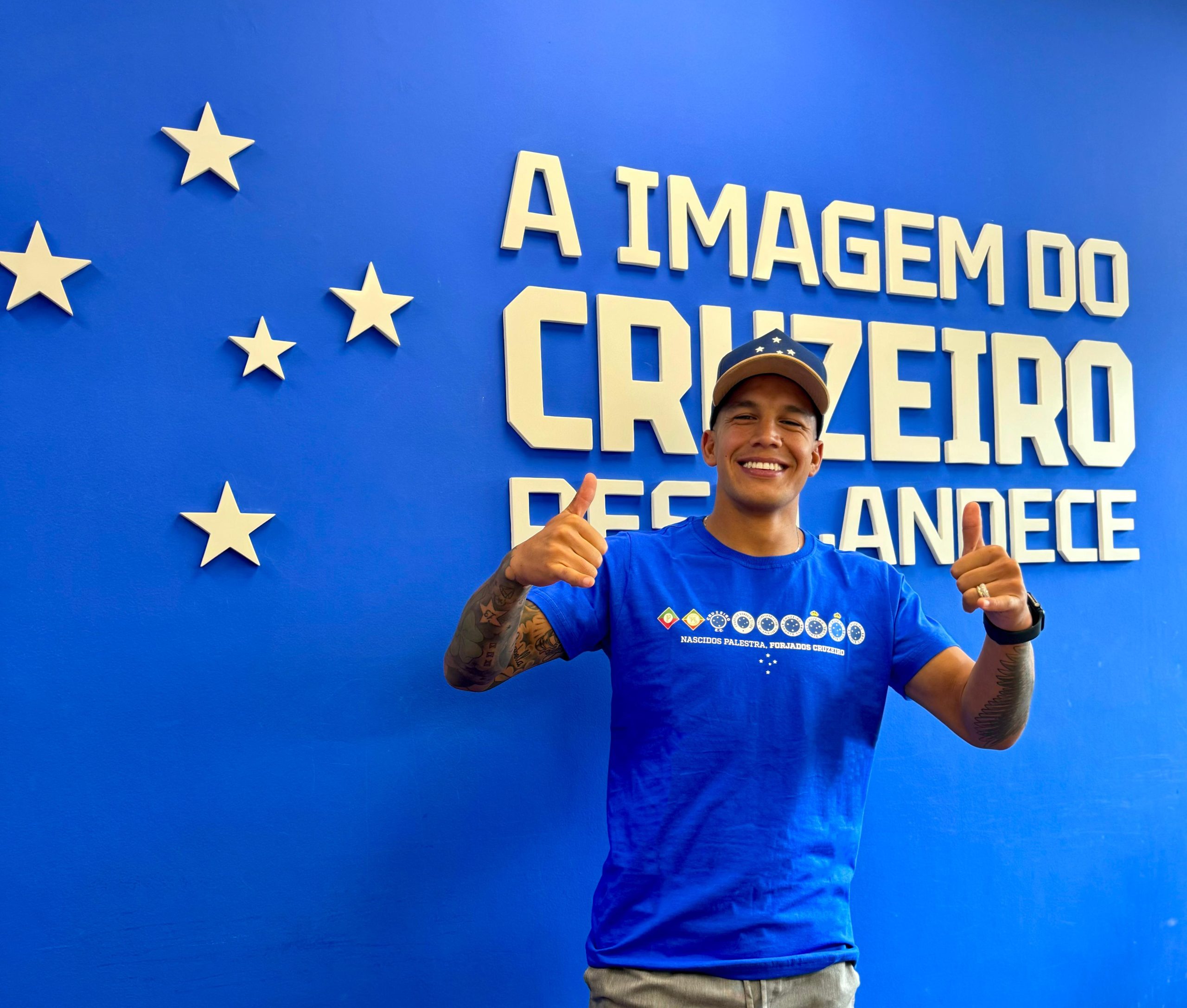 Lucas Romero, novo reforço do Cruzeiro (Staff Images/Cruzeiro)