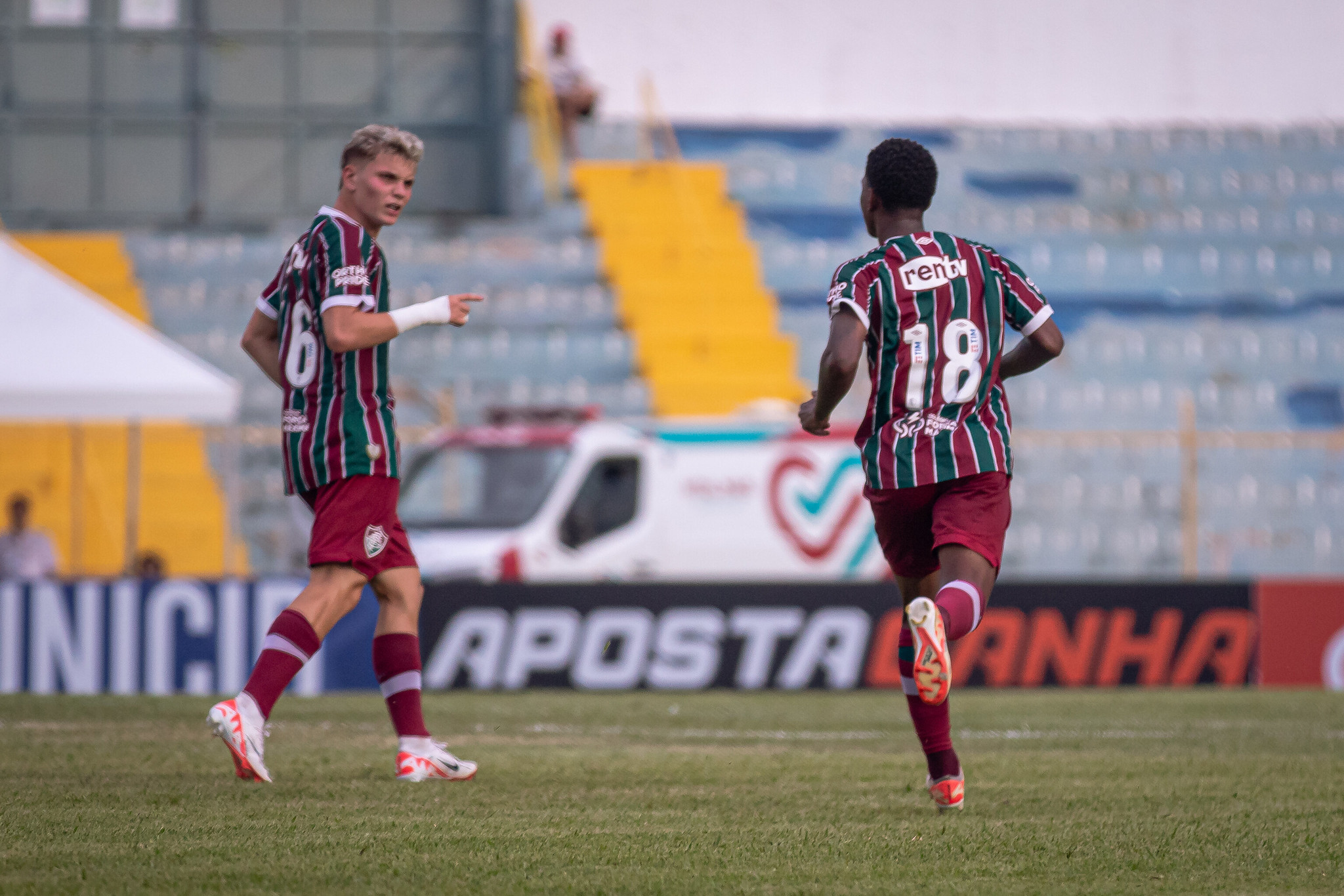 Estádio Prof. Luiz Augusto de Oliveira, SP, São Carlos - Brasil - Copinha sub-20 2024 - 2° Fase - Fluminense x Ituano FOTO: LEONARDO BRASIL/ FLUMINENSE FC