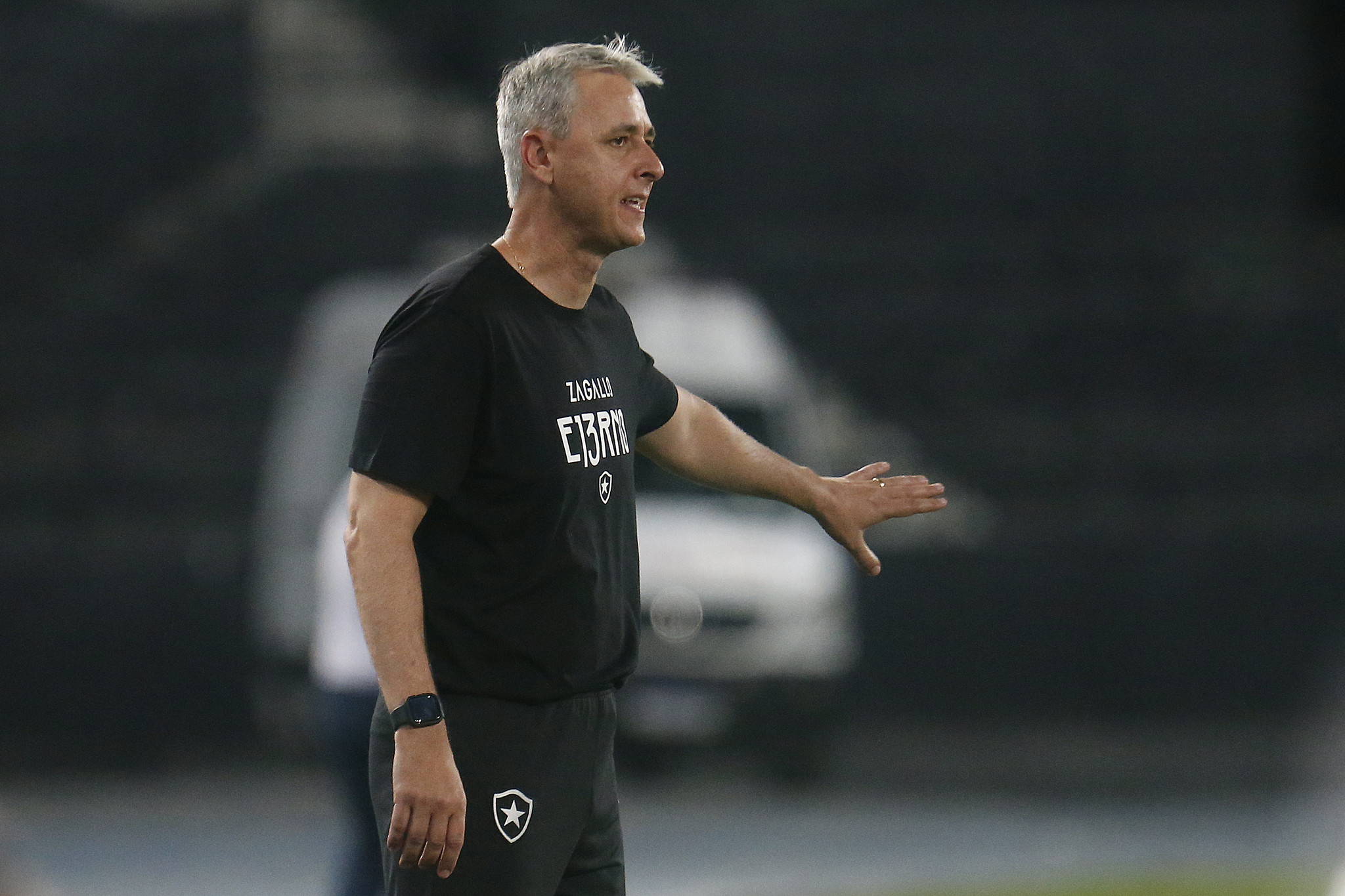 Tiago Nunes, técnico do Botafogo (Foto: Vitor Silva/Botafogo)