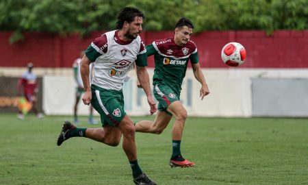 Gabriel Pires já pelo Fluminense (Foto: Lucas Merçon/Fluminense)