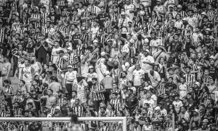 Atlético-MG e Cruzeiro com torcida única (Foto: Pedro Souza / Atlético)