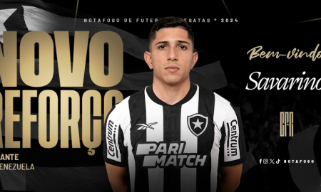 Savarino é do Botafogo (Foto: Divulgação/Botafogo)