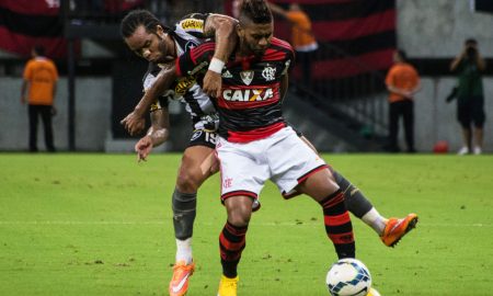 Em 2014, o Flamengo perdeu para o Botafogo na Arena da Amazônia (Foto: Bruno Zanardo/Getty Images)