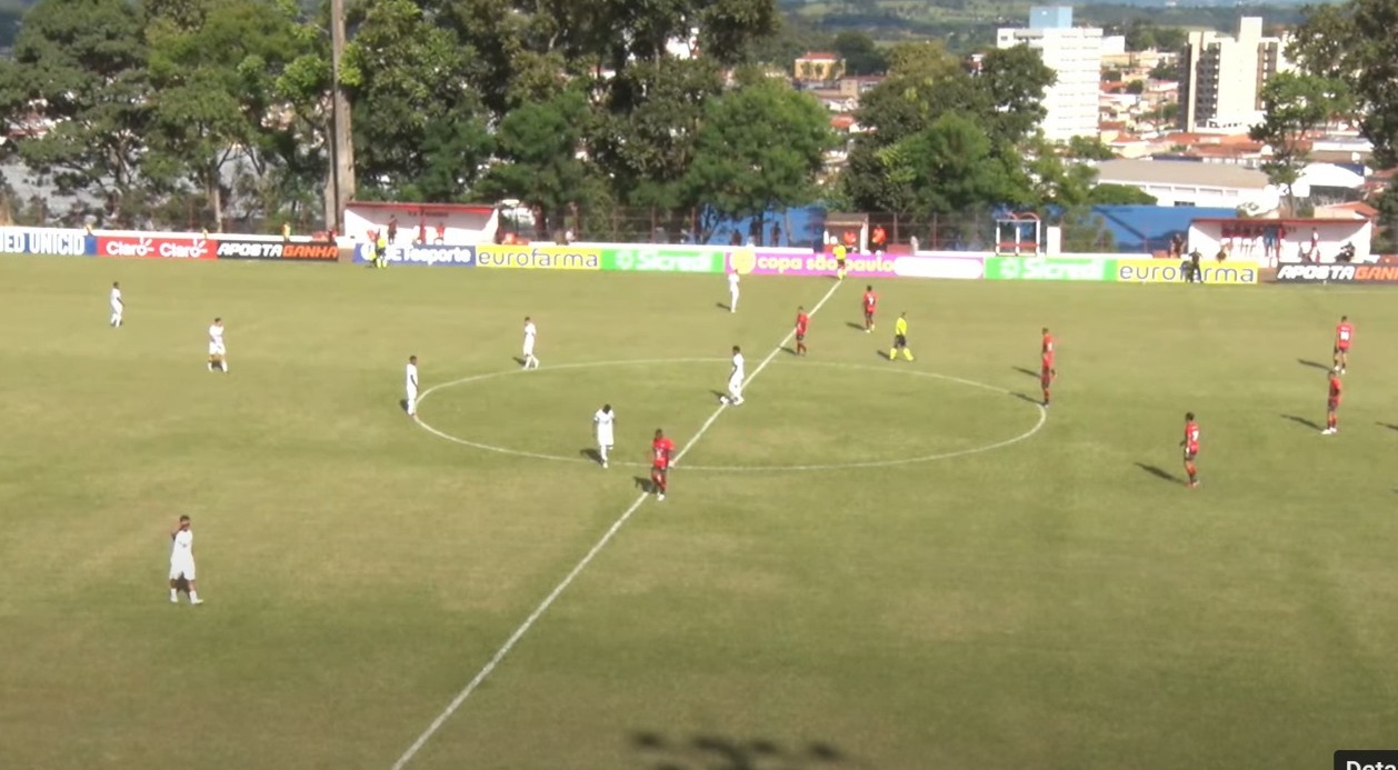 Vitória do Criciúma na Copinha sobre o Ituano - (Foto: Reprodução/Transmissão)