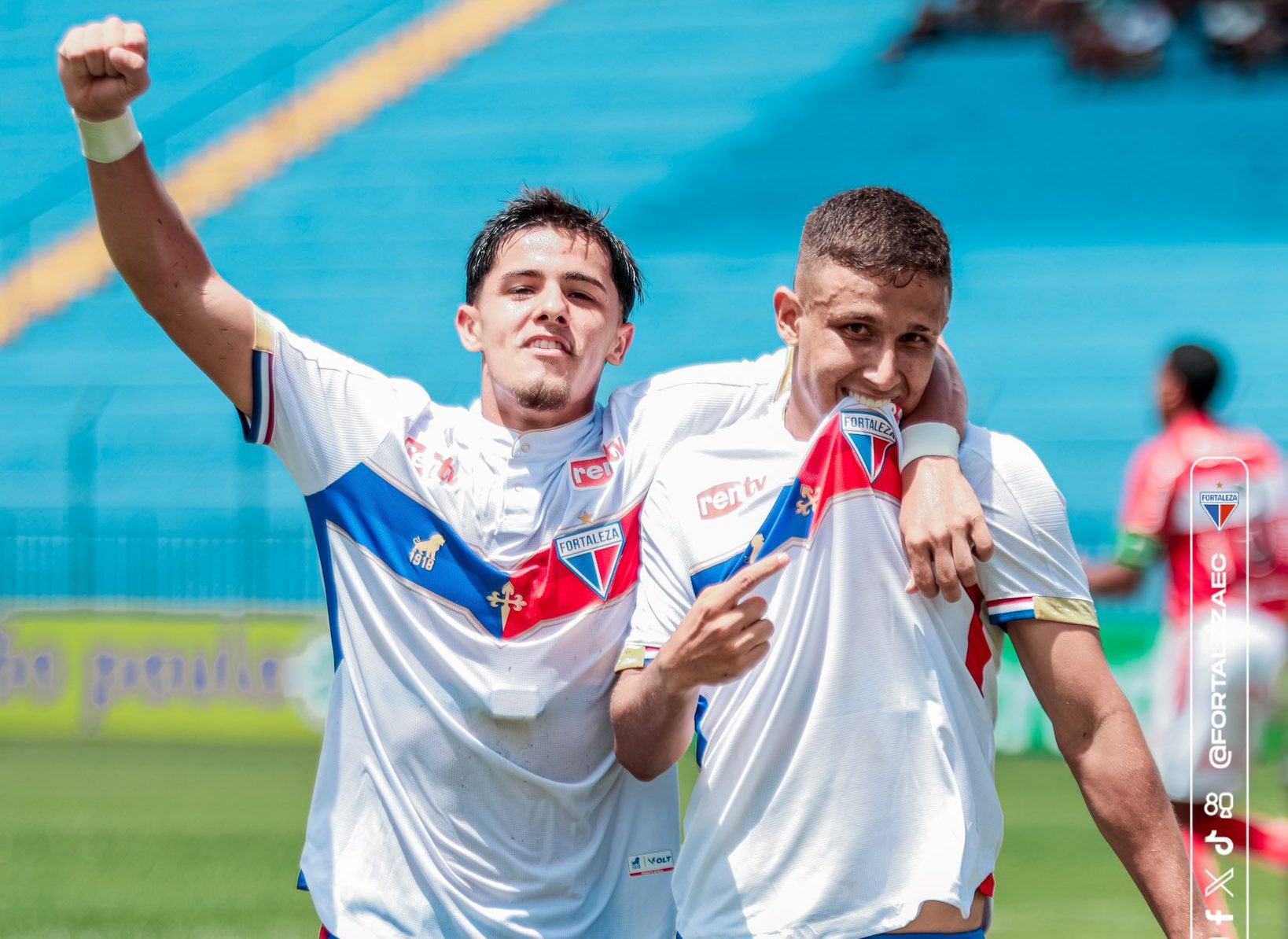 Fortaleza vence segunda partida válida pela Copa São Paulo de Futebol Júnior. (Foto: Reprodução: Fortaleza EC/X)