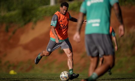 Atacante Gilberto pode estrear pela equipe do Juventude diante do Grêmio - (Foto: Fernando Alves/Juventude)