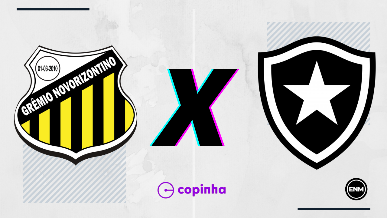 Novorizontino x Botafogo (Arte: ENM)