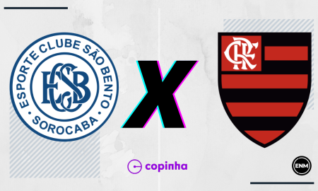 São Bento x Flamengo (Arte: ENM)