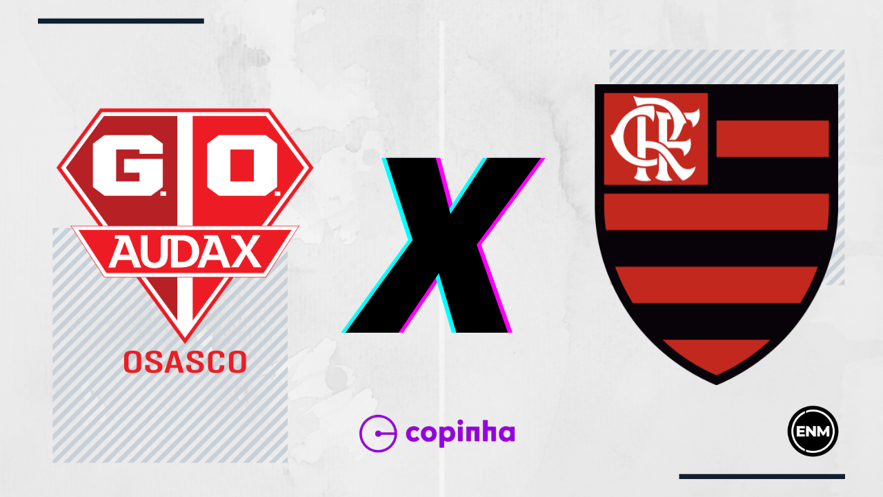 Audax x Flamengo (Arte: ENM)