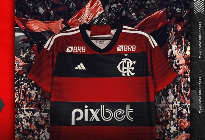PixBet é a nova patrocinadora do Flamengo (Foto: Divulgação/Flamengo)