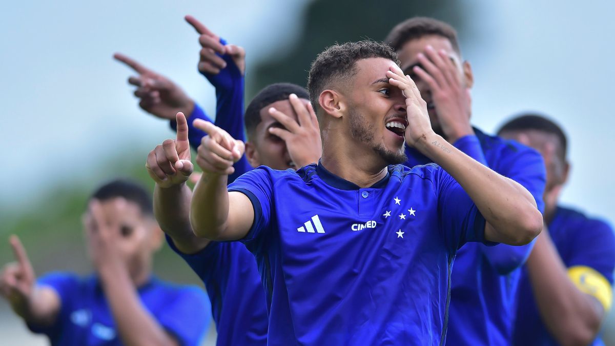 Gui Meira foi o autor do gol do Cruzeiro contra o Capital-TO na estreia da Copinha (Foto: Staff Images/Cruzeiro)