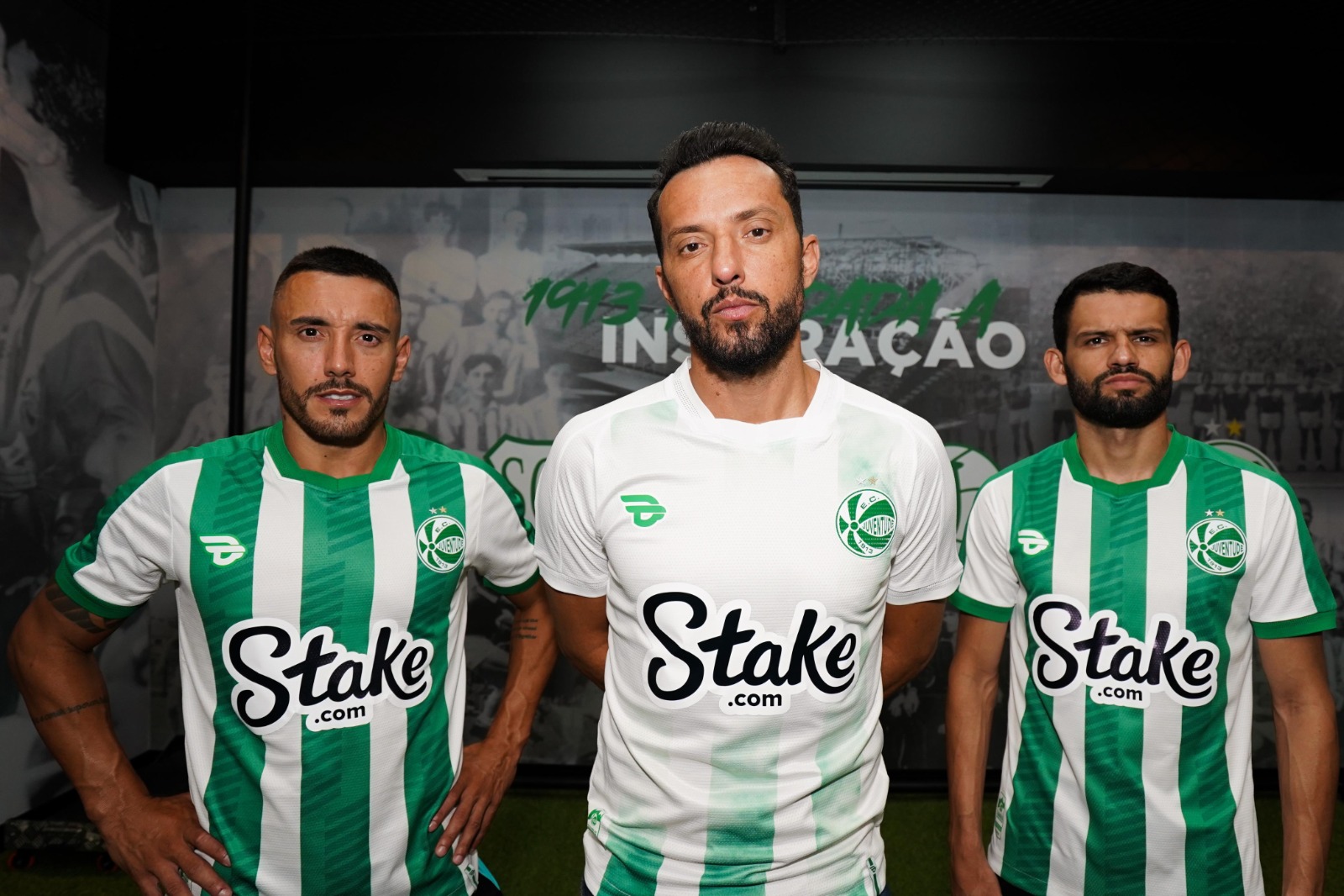 A empresa Stake é a nova patrocinadora do Juventude - (Foto: Fernando Alves/E.C.Juventude)
