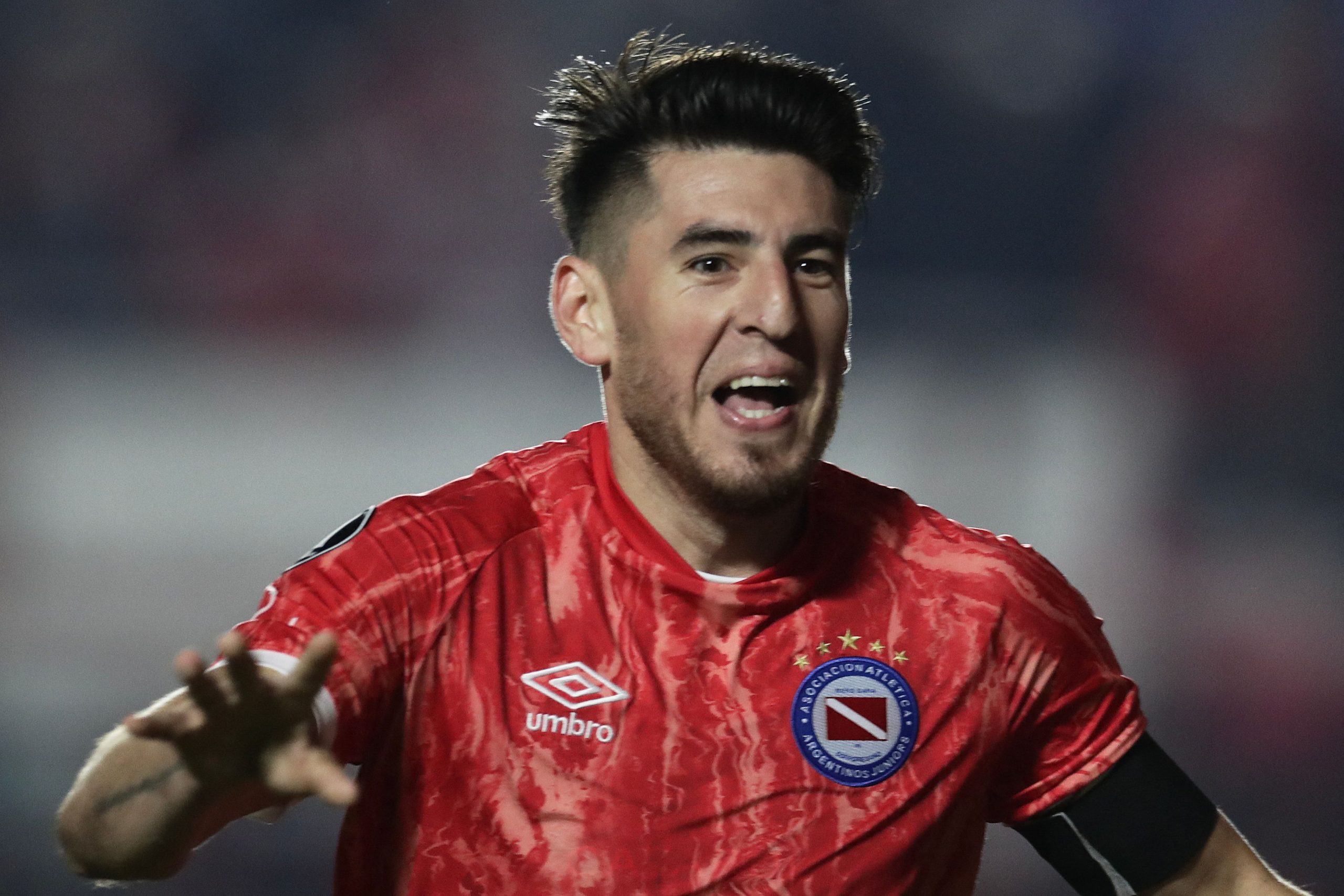 Lucas Villalba jogou Libertadores em 2023 (Foto: ALEJANDRO PAGNI/AFP via Getty Images)