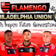 Cartaz do amistoso entre Philadelphia Union e Flamengo (Foto: Divulgação)