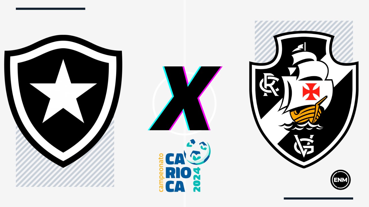 Botafogo e Vasco se enfrentam pelo Campeonato Carioca (Foto: Esporte News Mundo)