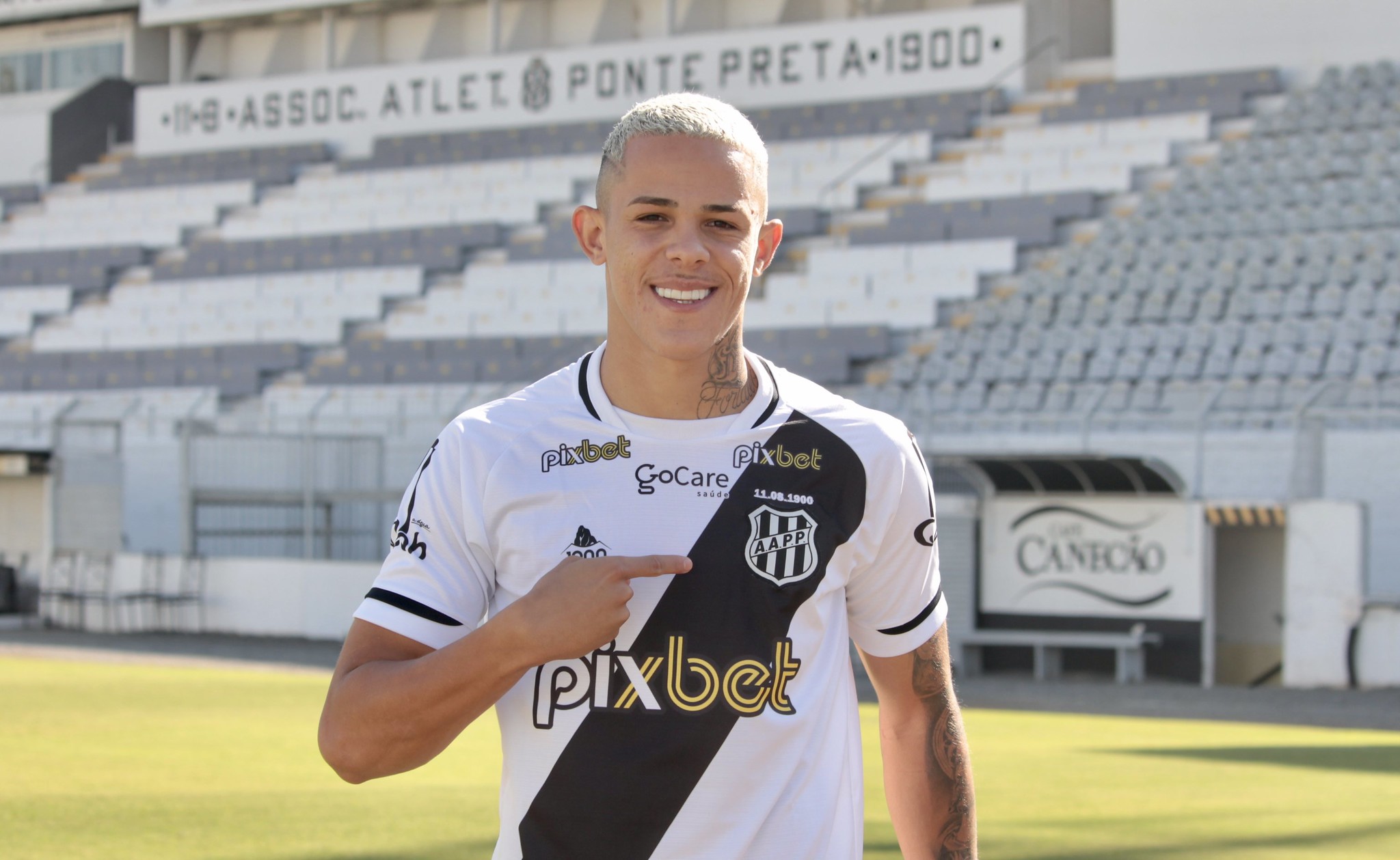 Corinthians tem interesse em volante ex-Ponte Preta, de acordo com site. (Foto: Diego Almeida/PontePress)