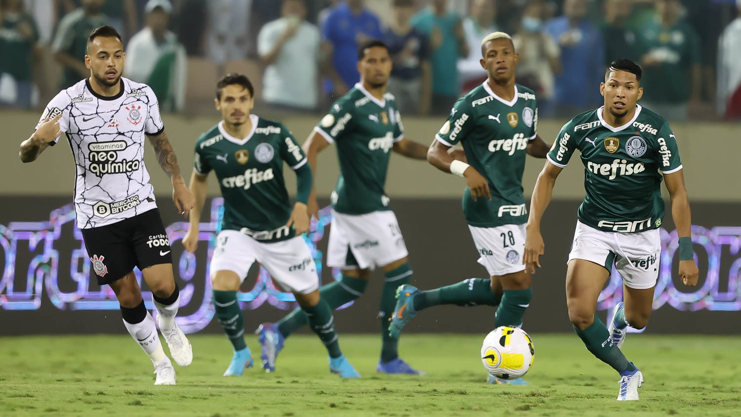 Corinthians visita o Palmeiras tentando derrubar sequência invicta do rival no Derby; veja os números. (Foto: Cesar Greco/Palmeiras)