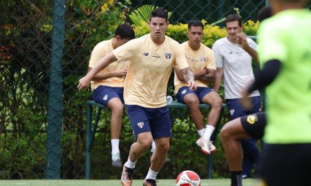 São Paulo deve inscrever James Rodríguez no Paulistão (Rubens Chiri / saopaulofc.net)