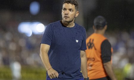 Técnico do Cruzeiro, Nicolás Larcamón (Staff Images/Cruzeiro)