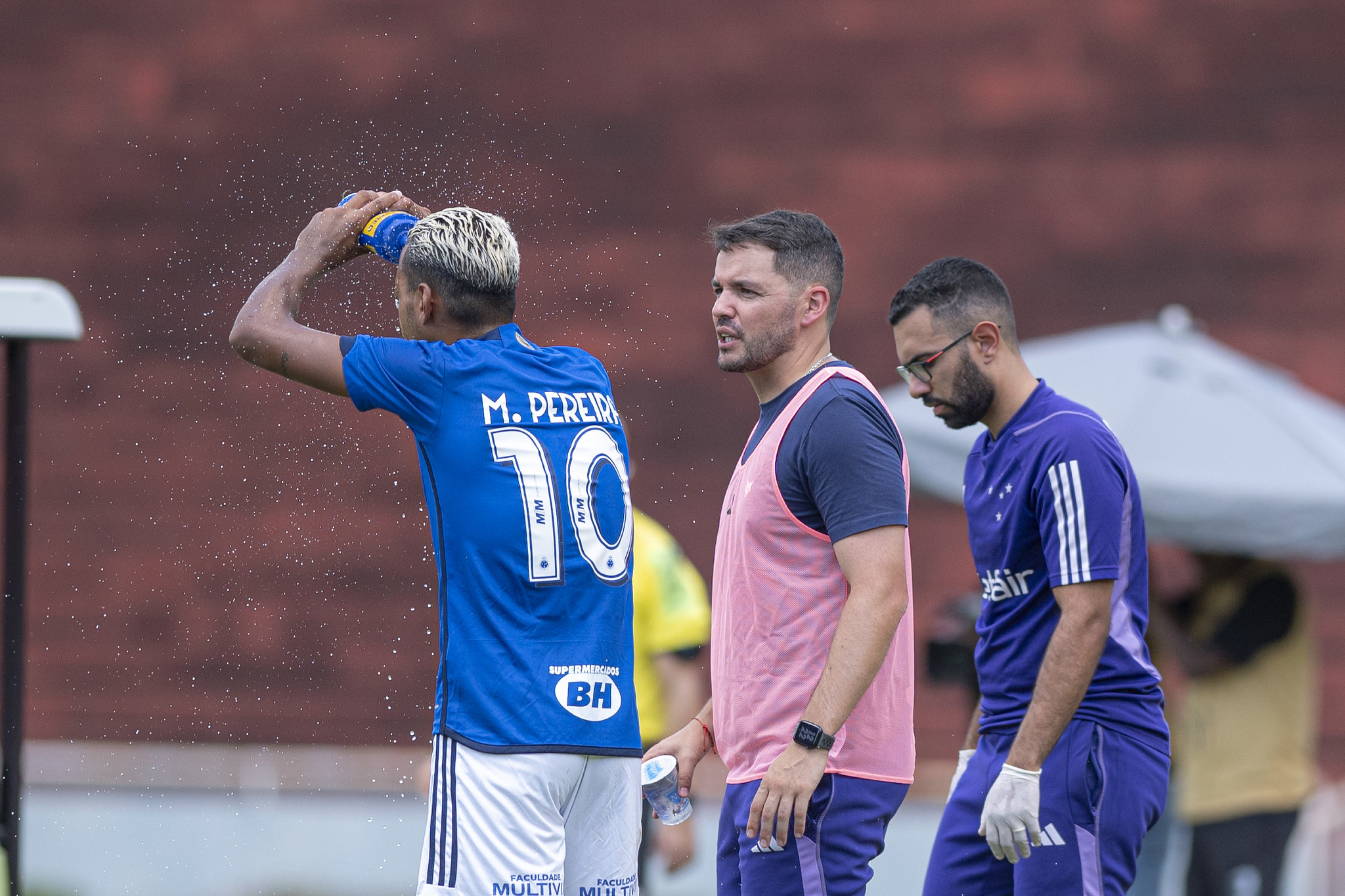 Larcamón tem semana livre de treinos (Foto: Staff Images/Cruzeiro)