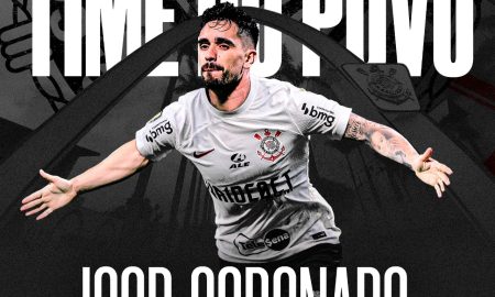 Corinthians oficializa a contratação do meia Igor Coronado. (Foto: Divulgação/Corinthians)