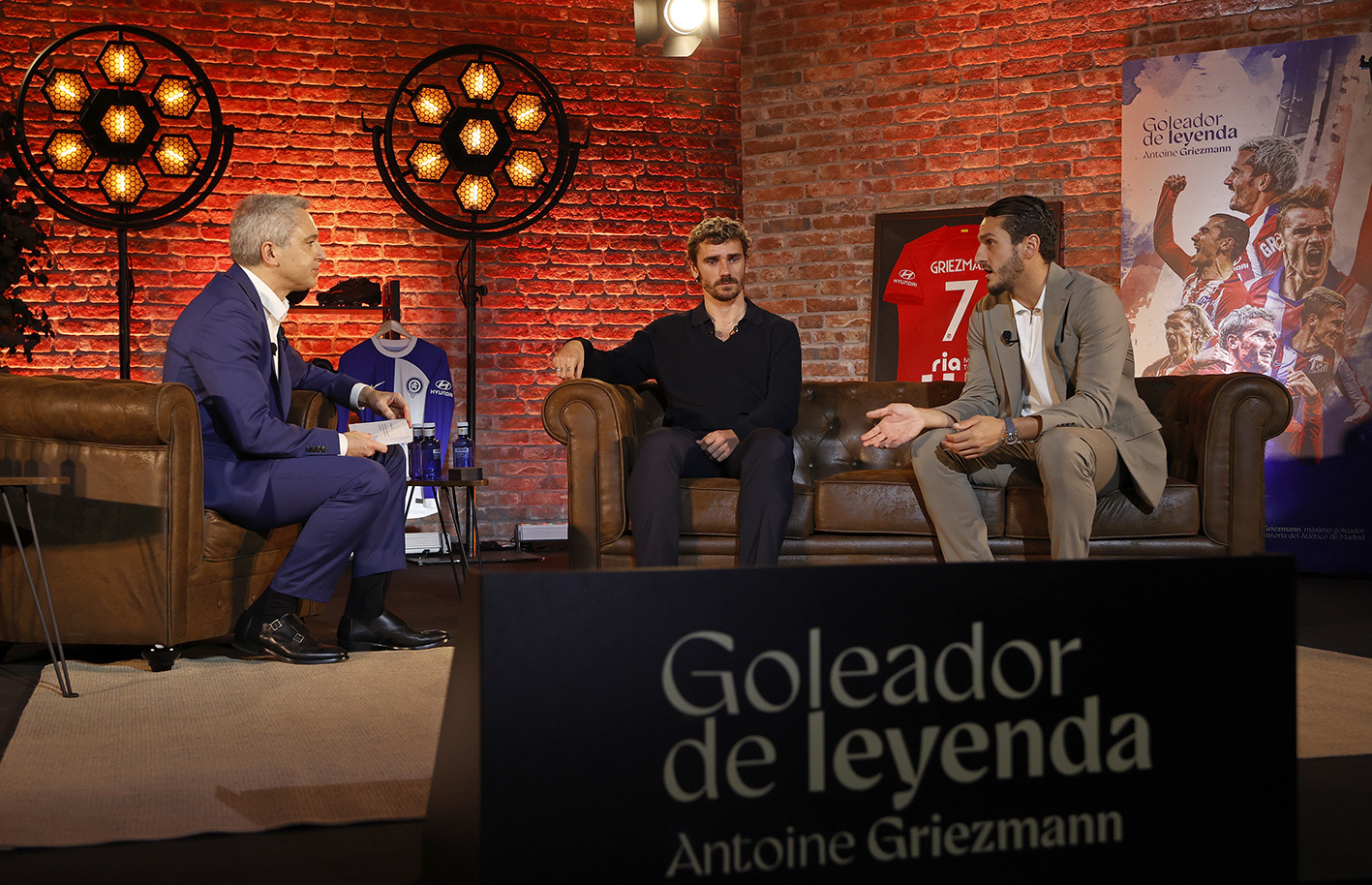 Griezmann em homenagem do Atlético de Madrid (Foto: Divulgação | Atlético de Madrid)