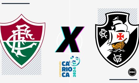 Fluminense x Vasco, pelo Campeonato Carioca - Arte ENM