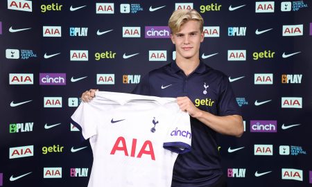 Lucas Bergvall completou 18 anos nesta sexta-feira (2) (Foto: Divulgação | Tottenham)