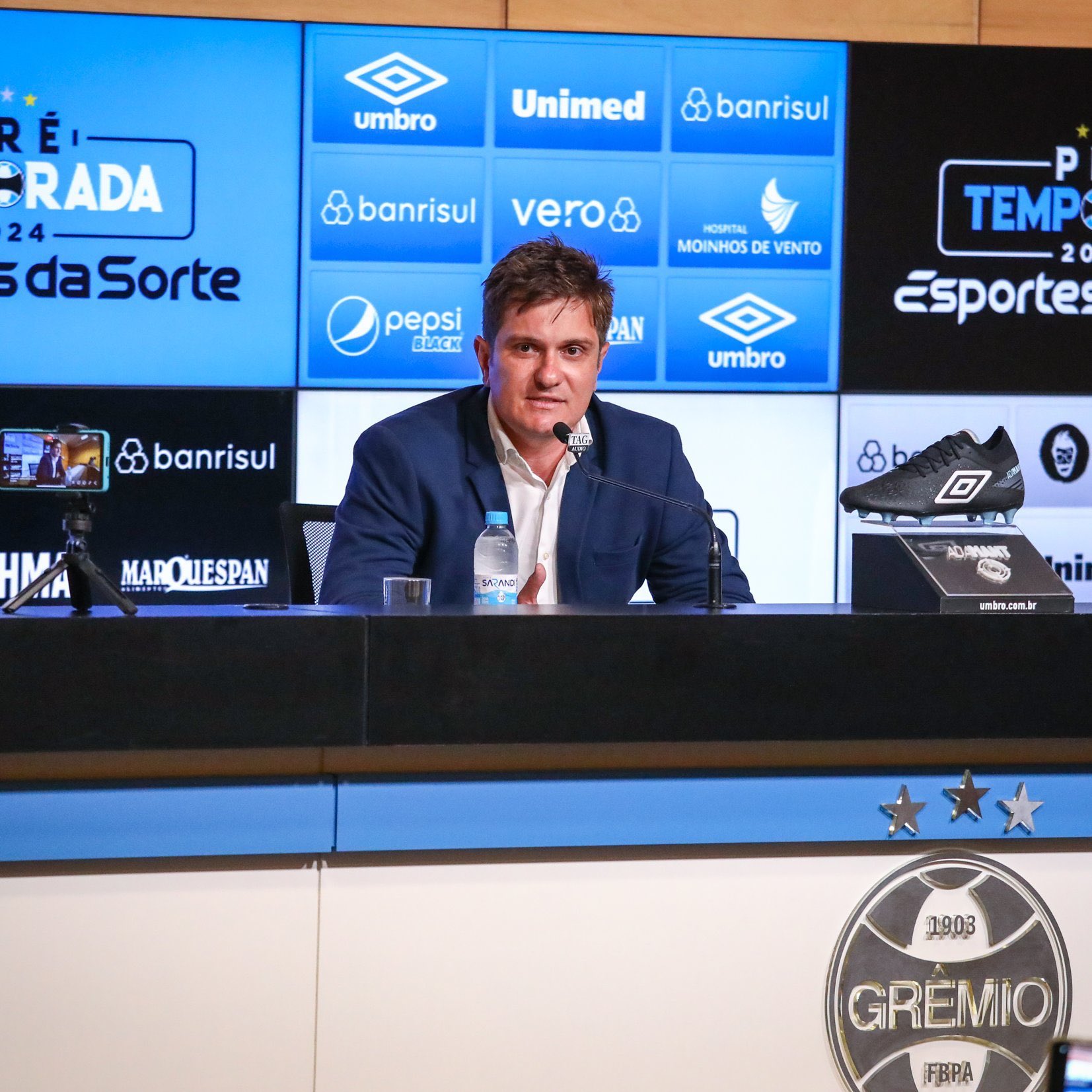 Grêmio trabalha para anunciar reforços ainda nessa semana (Foto: Lucas Uebel/Grêmio)