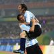 Messi e Di María foram campeões olímpicos em 2008 (Foto: Photogamma | Getty Images)