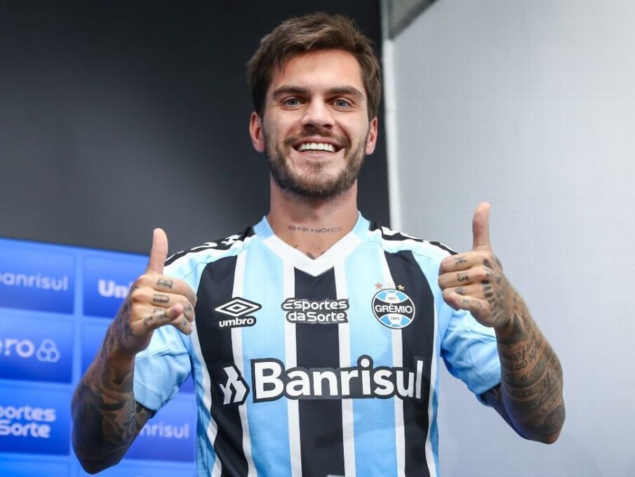 Nathan não engrena com a camisa do Grêmio (Foto/Reprodução: Grêmio)