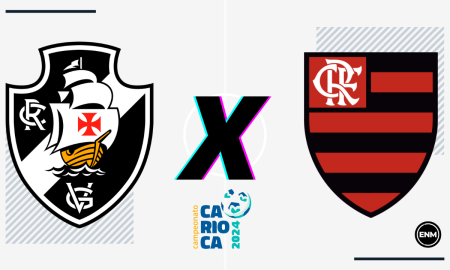 Vasco x Flamengo (Arte: ENM)