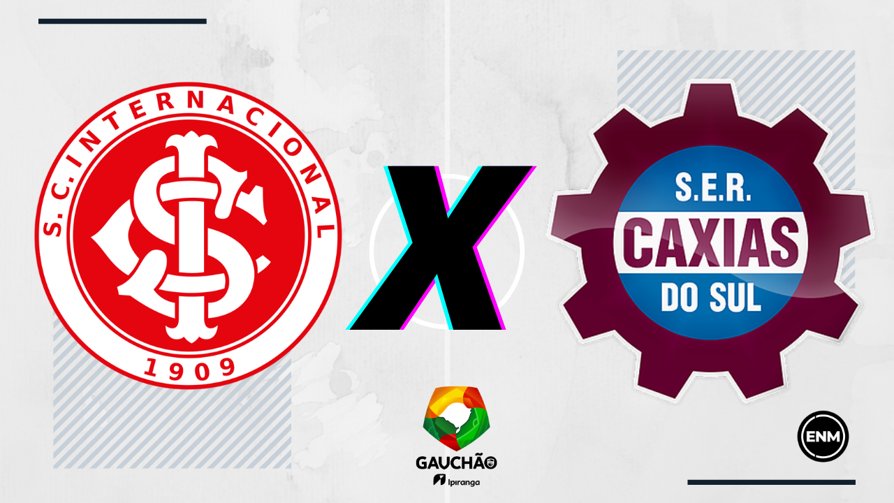 Internacional x Caxias, pelo Gauchão - (Arte: ENM)